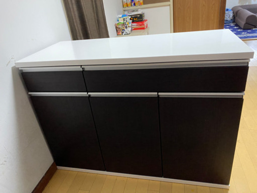 【値下げ】バーカウンター　食器棚