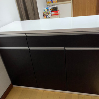 【値下げ】バーカウンター　食器棚