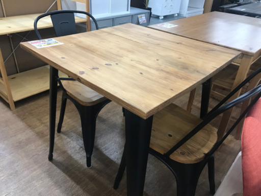 ダイニング3点セット【店頭取引限定】【中古品】早い者勝ち！🚛足立区近郊配送可能！！