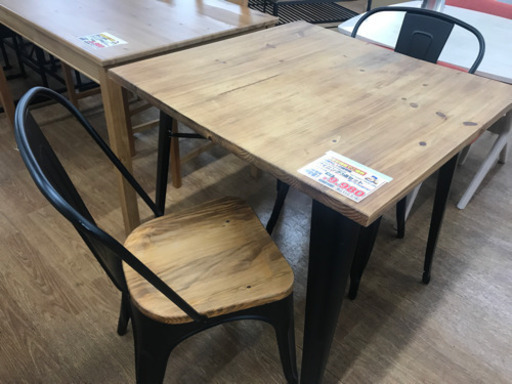 ダイニング3点セット【店頭取引限定】【中古品】早い者勝ち！🚛足立区近郊配送可能！！