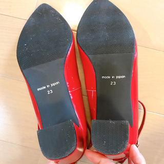 １度だけ使用　状態良好　レインパンプス の画像