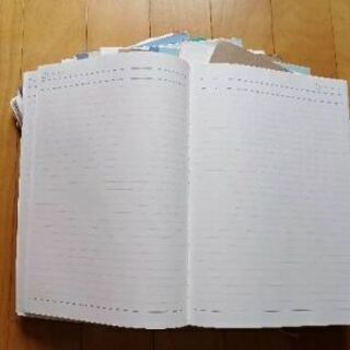B5 ノート 空白ページの画像