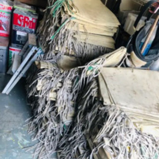 飛散防止ネット　足場　塗装