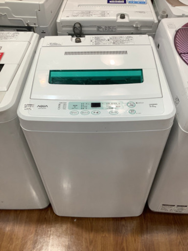 AQUA アクア 洗濯機　AQW-S501 5.0kg 2012年製