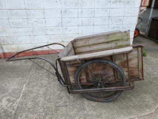 荷車　レトロ　リアカーリヤカー