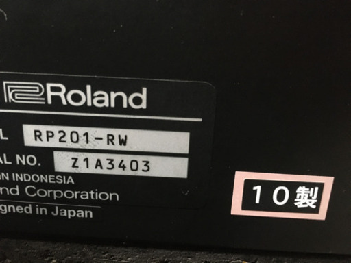 i276  Roland BP201 2010年製 ローランド　電子ピアノ