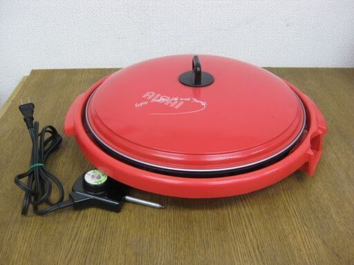 日本電熱 ホットプレート HN-1281 レッド 電気調理器