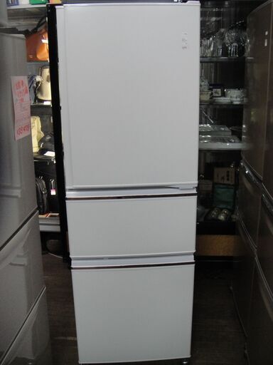 今だけチャンス！「ジモティー」見たよ！で通常特価65,978円より6,000円引きの59,978円!  2020年製　三菱冷凍冷蔵庫MR-CX27E　272L　３ドア冷蔵庫　自動製氷機