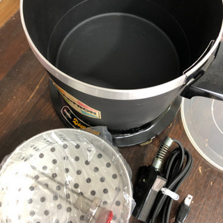 未使用品　電気　天ぷら鍋　揚げ物　お手軽　フライヤー　お買得‼︎   現品限りの画像