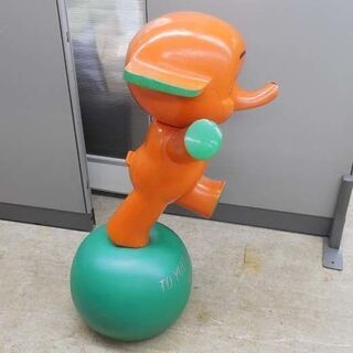 サトちゃん SATO/佐藤製薬 98cm オレンジ 片足立ち 非売品 店頭