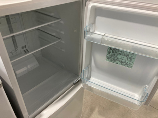 Panasonic 138L 2ドア冷凍冷蔵庫 NR-TB146W-HG 2013年製