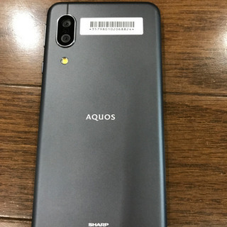 AQUOS sense3 ブラック　64GB au