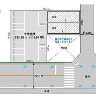 ★貸土地★  東大阪市御厨　115.9坪　  #資材置き場　＃ト...