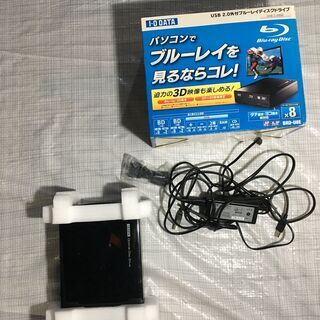 外付け　ブルーレイディスクドライブ　ほぼ新品の画像