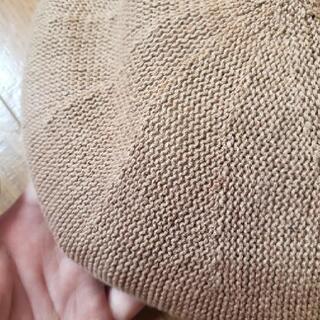 ベレー帽 キャメル フリーサイズ (色味は2枚目)の画像