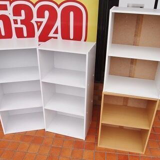 ■カラーボックス　まとめて　4個セット■