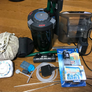 水槽用品（濾過器、ヒーター、タイマー他）（中古）