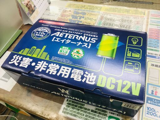 AETERNUS エイターナス 災害・非常用発電池 Aセット