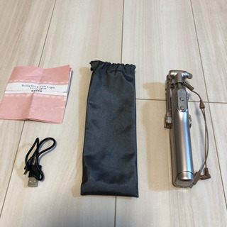 自撮り棒　ライト付