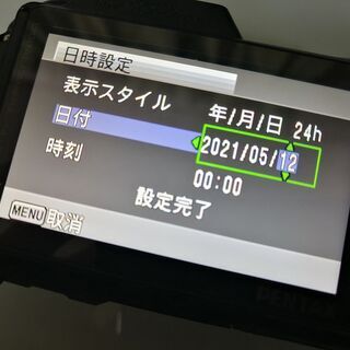 [ほぼ新品] PENTAX 防水コンデジ [付属品多数]