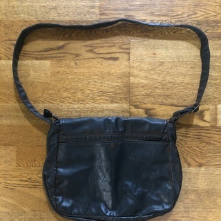 [商談中] 黒革 ショルダーバッグの画像