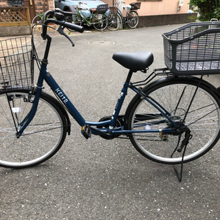 KEITO自転車　26インチ　6段ギア付き　