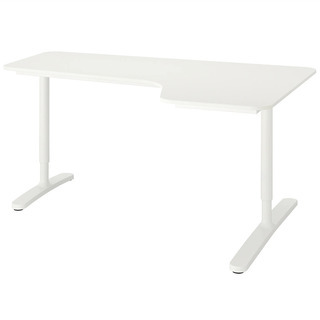 【オフィス用デスク】IKEA BEKANT L字デスク