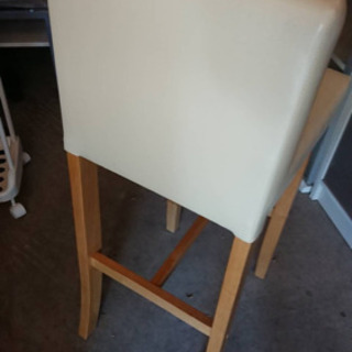 椅子　ダイニングチェア　ホワイト　1脚の画像