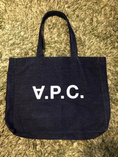 【A.P.C./アーペーセー】30周年記念 HIVER87デニムトートバッグL