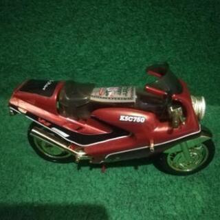 バイクプラモ置物