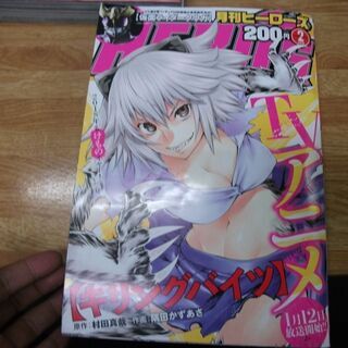 月刊ヒーローズ 2018年2月号　ページ破れあります。