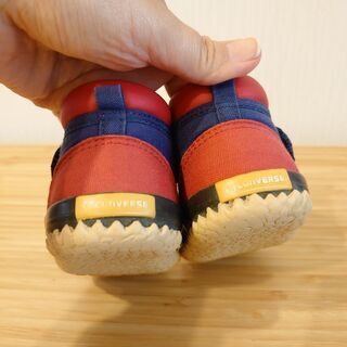 コンバース　ベビーシューズ　紺の画像