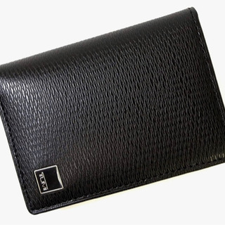 値下げしました！美品！TUMI トゥミ　名刺入れ　レザー