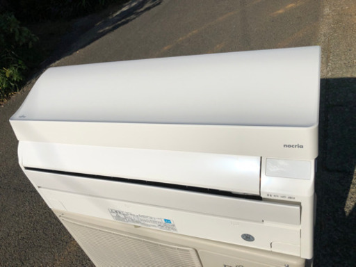 取付込み 配送無料 FUJITSU nocria エアコン AS-M22F 2016年 