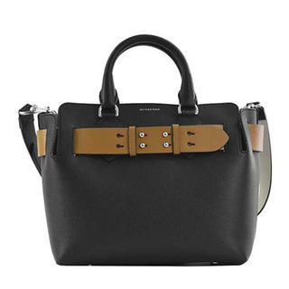 値下げしました🐎BURBERRY バーバリー🇬🇧牛革バック　ブラ...