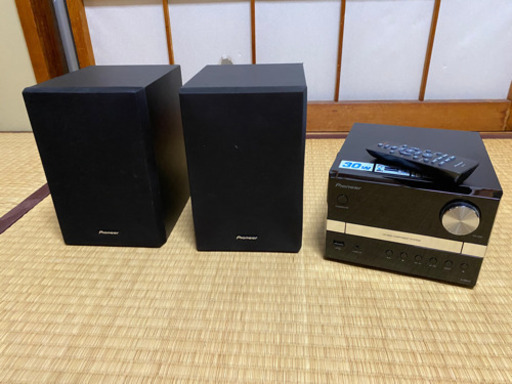 中古 パイオニアPioneer CDミニコンポーネントシステム X-EM12 オーディオ