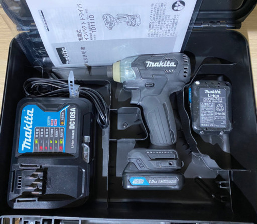 マキタ　TD111D 10.8V  インパクトドライバ　フルセット