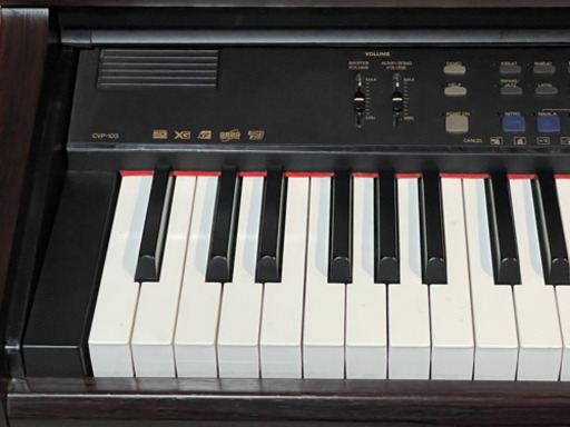 【良品】【お届け無料有り】★電子ピアノ★YAMAHA CVP-103【即日配送可】