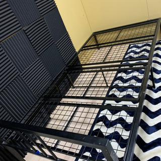 受け渡し者決定しました。パイプベッドの画像