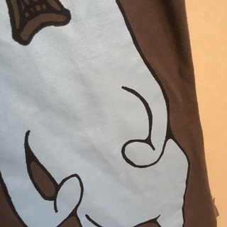 MANO / ユニークプリントＴシャツ / Ｓサイズの画像