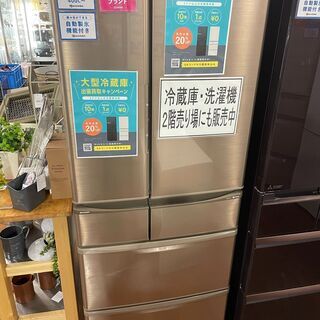 シャープ　6ドア冷蔵庫　2014年製　SJ-XF4JX 　473L