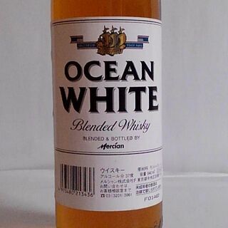 メルシャン オーシャン ホワイト 軽井沢蒸留所（2012年閉鎖）の終売ウイスキー 未開栓 BZ5の画像
