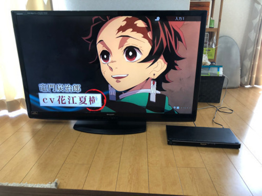シャープ液晶テレビ&パナソニックブルーレイレコーダー&任天堂wii
