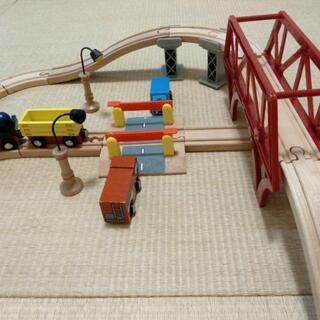 木製レールセット　トイザらス　イマジナリウムの画像