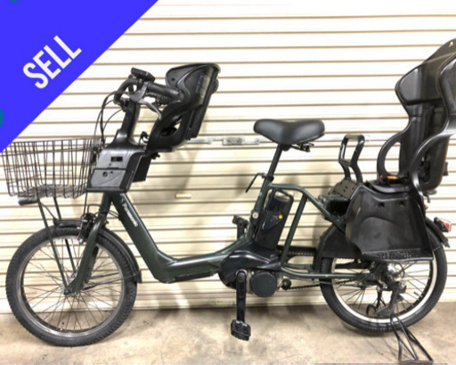 電動自転車☆パナソニック ギュットアニーズ 3人乗 8.9ah ☆