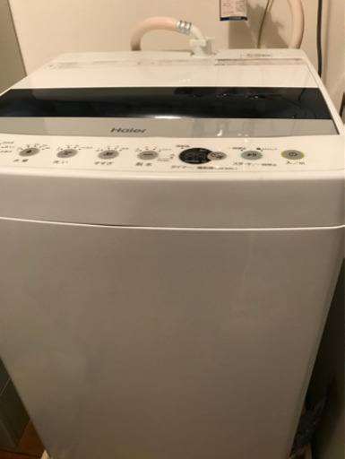 洗濯機 Haier 4.5キロ 2019年制