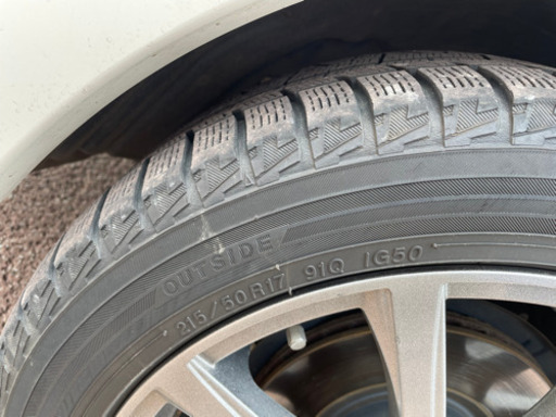 タイヤホイール 215/50R17 履き潰し