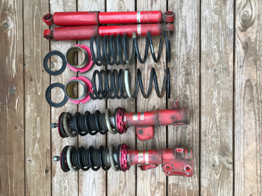 車高調エブリィDa64wタナベサステックプロ