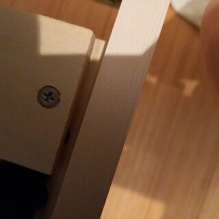 セミダブルベッド➕マット付きの画像