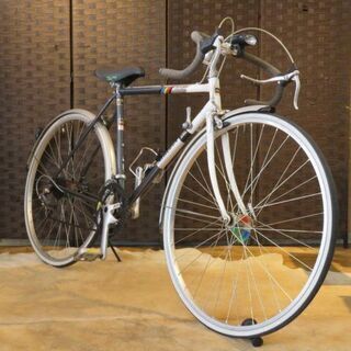 ■敷島自転車 AT-2500 ATHLETA アスレタ 14速 シルバー ビンテージ ロードバイク 自転車 札幌発の画像
